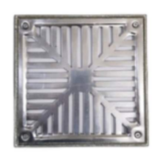 Reja 12 X 12 Acero Piso-581