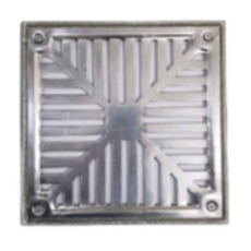 Reja 12 X 12 Acero Piso