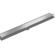 Reja Lineal Acero Inoxidable 90Cmx10Cmx40Salida