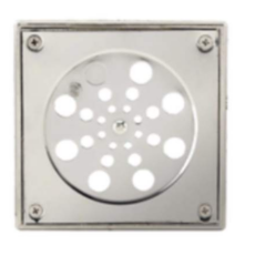Reja 12 X 12 Acero Piso Eco Giratoria