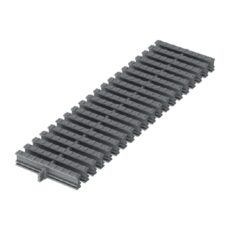 Reja 15 X 50 Gris Flexible Pvc