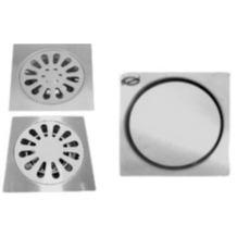 Reja 12 X 12 Acero Piso Inoxidable Quick Clack
