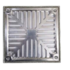 Reja 15 X 15 Acero Piso
