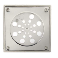 Reja 15 X 15 Acero Piso Giratoria