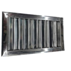 Reja C/ Aireador Acero Inox. 12X20