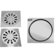 Reja 15 X 15 Acero Piso Inoxidable Quick Clack