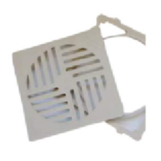 Reja 15 X 15 Pvc C/Marco