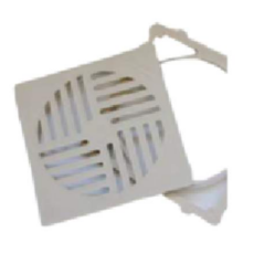 Reja 20 X 20 Pvc C/Marco