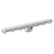 Reja Lineal Pvc 50Cmx10Cmx40Salida