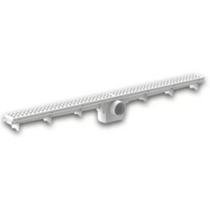 Reja Lineal Pvc 90Cmx10Cmx40Salida