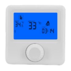 Termostato No Programable Hy06Bw - A Bateria