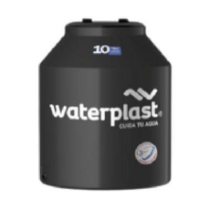 Tanque Gris 400Lts 88Diamx80Alt