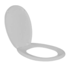 Tapa Inodoro Pvc Bl. Ref. Urea Italiana-Tauro
