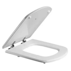 Tapa Inodoro Madera Bl Dama Herr. Acero Inox.