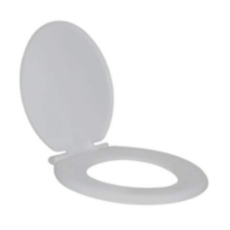 Tapa Inodoro Pvc Blanco Liviana