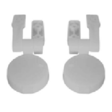 Soporte Tapa Madera Pvc Redondo