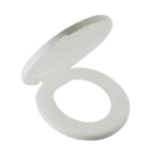 Tapa Inodoro Pvc Blanco Inflada