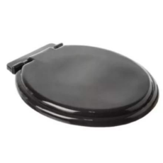 Tapa Inodoro Pvc Bl Econ. Negra