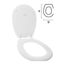 Tapa Inodoro Madera Bl Pilar Herr.Plastico