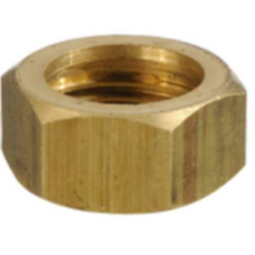 Tuerca Bronce 1/2 X 3/8 P/Media Unión Y Ramal