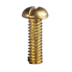 Tornillo Fv 5/32 X 1/2" Bronce Pulido C. Redonda