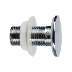 Tapón Cubreagujero Plástico Cromado-533-