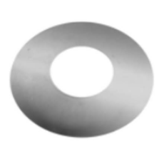Roseta Acero Inoxidable 3/4 Chata-Cf4