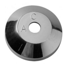 Campana Llave De Gas Dique Cromo Pastica