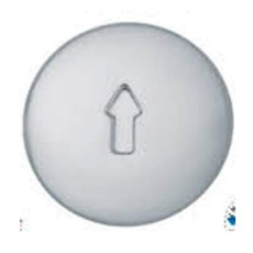 Indicador Pvc P/Volante Azabache Flecha-Tv02