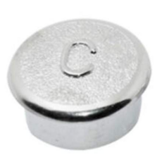 Indicador Pvc P/Volantes Cruz Cromo Tranferencia-Tv08