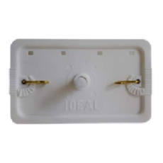 Tapa Interior Plástica Botón Larga Ideal 1251-125A