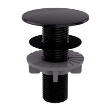 Tapon Cubreagujero Plastico Negro