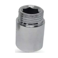 Prolongacion P/Canilla 1/2 X 19 Mm (3/4) Crom.