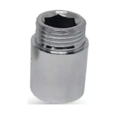 Prolongacion P/Canilla 1/2 X 25 Mm (1) Crom.