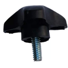 Regatones Perilla C/Tornillo - 1/4 Grande