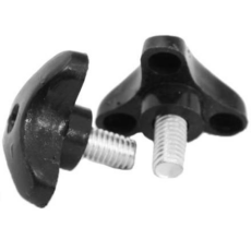 Regatones Perilla C/Tornillo - 3/8 .