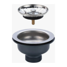 Sopapa Acero P/ Cocina Grande 9Cm-2780-1 - CFN Sanitarios