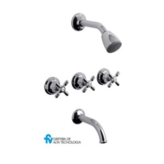Juego Para Bañera Y Ducha 2 Llaves Y Trans Newport Plus Fv