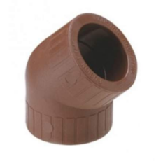Codo H3-Fusion A 45º De 3/4"
