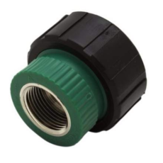 Union Doble Fus 25 Mixta Hembra Pvc