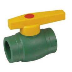 Llave Esferica Fusion Pvc 32Mm(Verde-Amarilla)