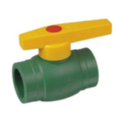 Llave Esferica Fusion Pvc 40Mm(Verde-Amarilla)