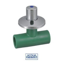 Llave De Paso Total C/Cab Polimero Bronce 32 Mm