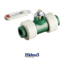 Llave Esferica H3-Fusion Verde 40 Sin Camp. C/2Union