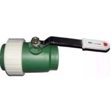 Llave Esferica H3-Fusion Verde 40 Sin Camp. C/1Union