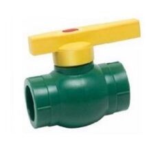 Llave Esferica Fusion Pvc 25Mm(Verde-Amarilla)