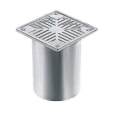 Porta Rejilla De 8 X 8 X 40 C/R/Acero