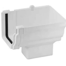 Embudo Para Canaleta Derecho Pvc