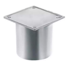 Porta Rejilla De 20 X 20 X 110 C/T/Acero