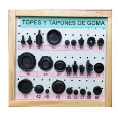 Tablero De Topes-Tapones Goma